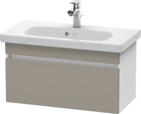 Duravit Waschtischunterschrank Com DuraStyle in Weiß Matt mit einem Auszug, Wandmontage - Bild 1