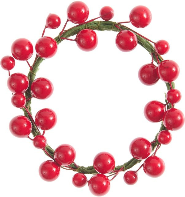 Rico Design Beerenkranz Rot Ø 11 cm - Bild 1
