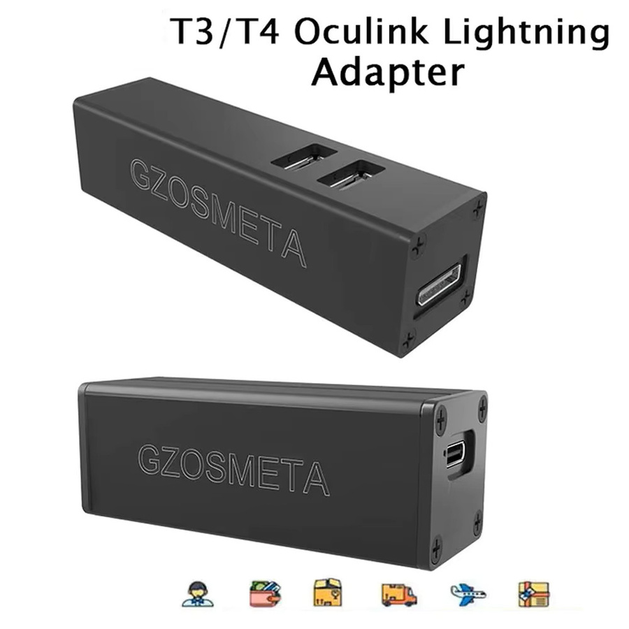 SPEEDIER Oculink Thunderbolt USB4 Adapter für externe Grafikkarten-Erweiterung mit JHL6340 7440 Chip, Schwarz - Bild 2
