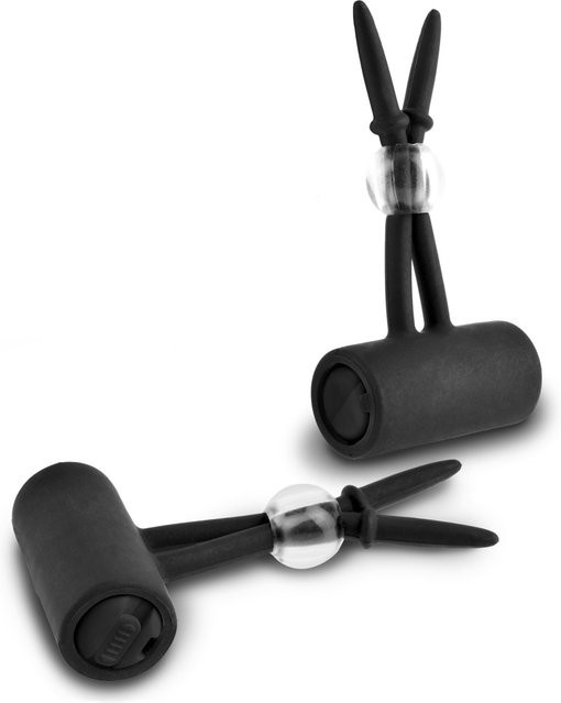 Vibrating Silicone Nipple Lassos, Unisex - Bild 1