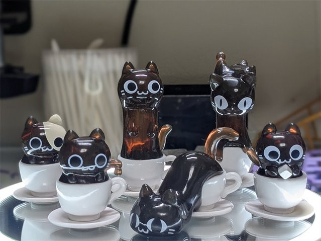 Banpresto Katze Café Kaffee Styling, Actionfiguren, Einzelfigur - Bild 1