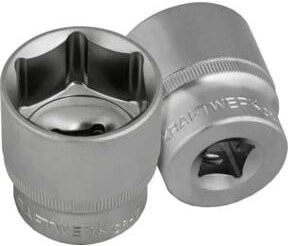 Kraftwerk BASIC LINE 1/2 Zoll Steckschlüsseleinsatz 22 mm in Silber - Bild 1