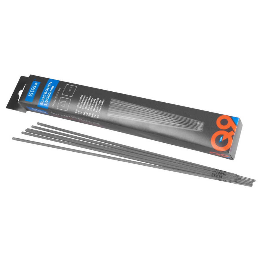 Güde Stabelektroden Rutilumhüllt, Farbe: Grau, Durchmesser: 2,0 mm, Länge: 300 mm, 90 Stück - Bild 2