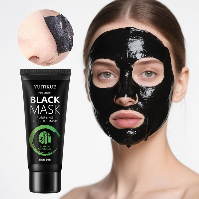 YUITIKUE Peel-Off-Maske mit Bambuskohle, 60 g, Unisex - Bild 1