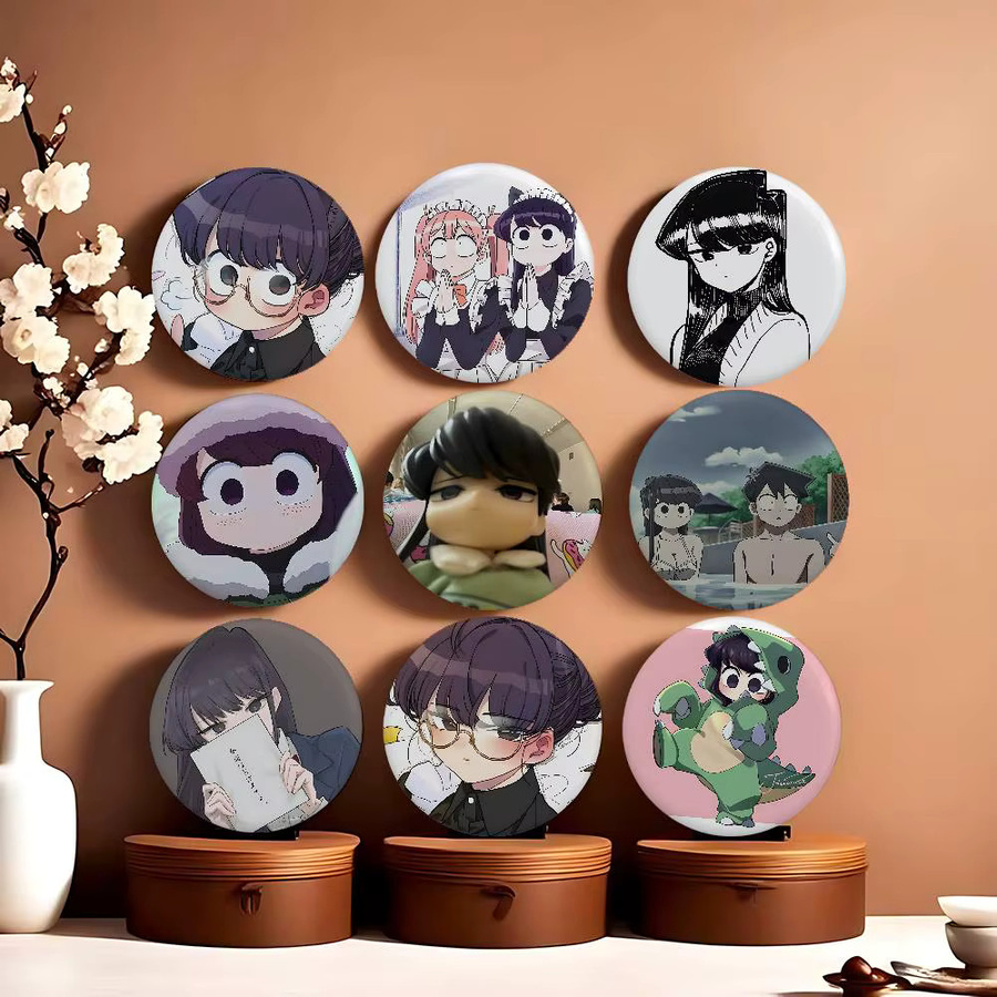 Anstecknadeln K-Komi-san, Metall, Unisex - Bild 5