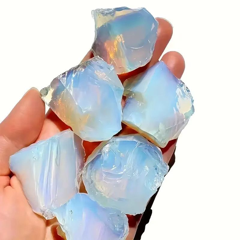 Natürlicher roher Opal-Kristallstein von CrystalHola zur Chakra-Balance, 100 g - Bild 3