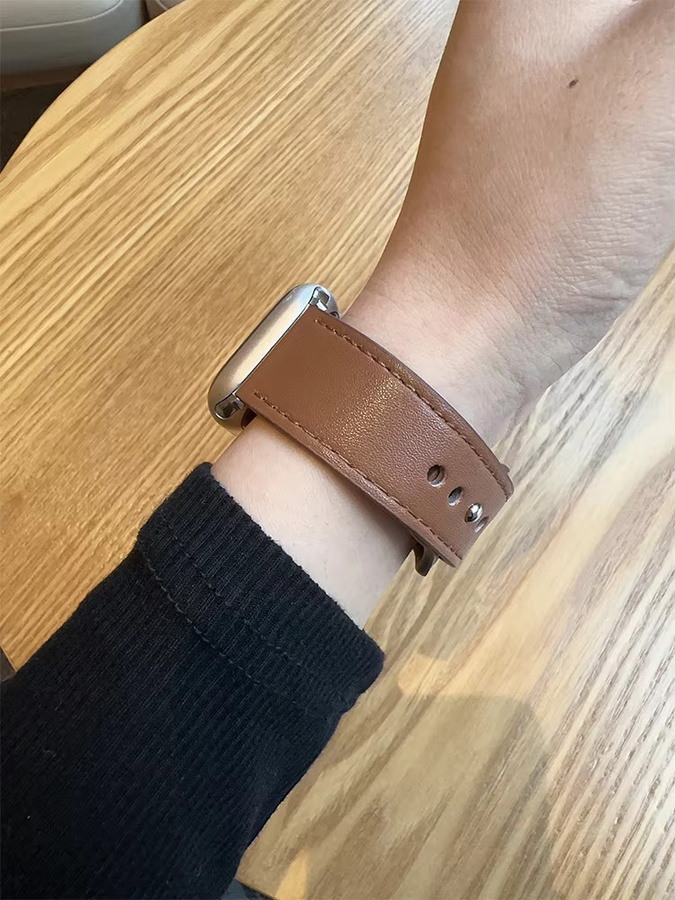 PEO Uhrenarmband Leder, Unisex - Bild 2