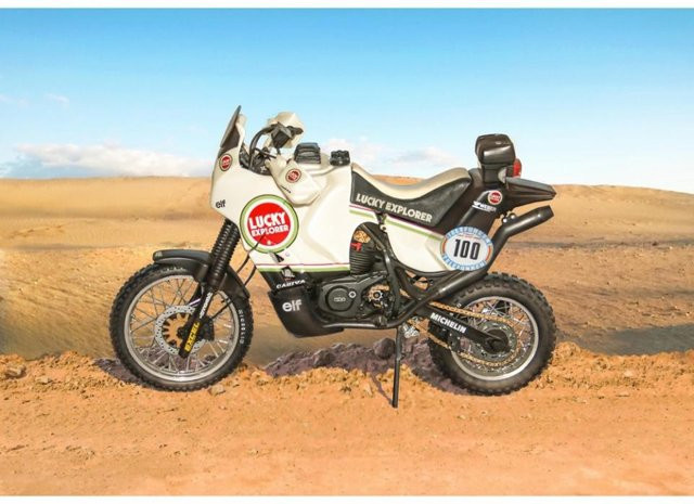Italeri Cagiva Elephant 850 Winner 1987, Modellfahrzeug, 1:9, Weiß - Bild 1