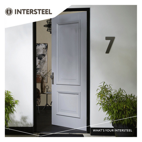 Intersteel Hausnummer 7 XL aus Edelstahl in Silberfarben - Bild 2