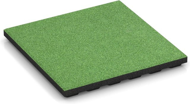 WARCO Fallschutzplatten Lindgrün B/T/H: 50 x 50 x 4 cm - Bild 1
