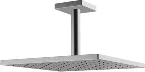 Hansa HANSAVIVA Kopfbrause quadratisch in Chrom, Deckenmontage, Breite: 25 cm, Tiefe: 25 cm - Bild 1