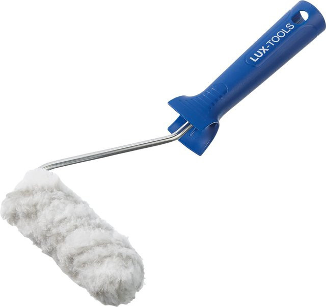 LUX-TOOLS Dispersionsroller aus Polyester in Weiß, Breite: 10 cm - Bild 1