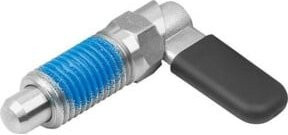 KIPP Sperrriegel M10x1 Ø4mm Form CP Kappe aus Edelstahl in Silber ohne Mutter - Bild 1