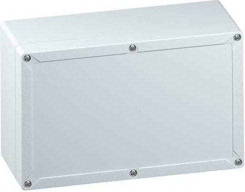 Spelsberg Installations-Gehäuse TG ABS 2516-12-o in Lichtgrau RAL 7035, B/T/H: 25,2 x 16,2 x 12,0 cm - Bild 1