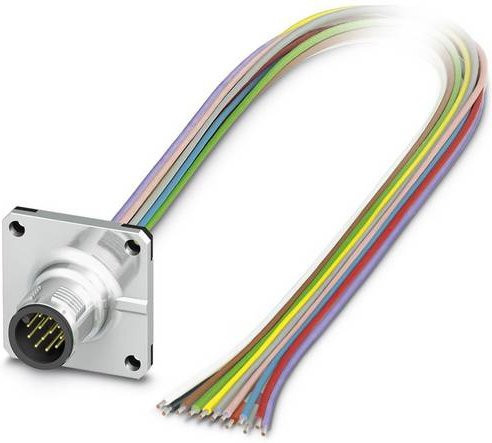 Phoenix Contact 1441707 Sensor-Aktor-Einbausteckverbinder M12 Stecker, 12-polig, multicolour, 0,50 m - Bild 1