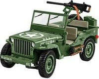 COBI Konstruktionsspielzeug Jeep Willys MB Militär Zweiter Weltkrieg Klemmbaustein Maßstab 1:12 - Bild 1