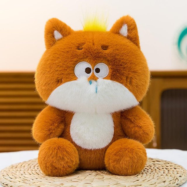 Yiran toy Snot Silly Serie Plüsch Starrende Tiere Puppe, 22cm - Bild 1