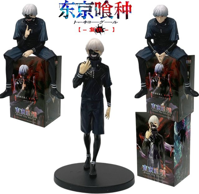 Bandai Tokyo Ghoul Kaneki Ken Actionfigur, 3-teiliges Set, 18-20cm - Bild 1