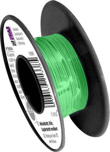 TRU Components Wickeldraht Wire Wrap Grün, 15 m, 1 x 0,05 mm² - Bild 1