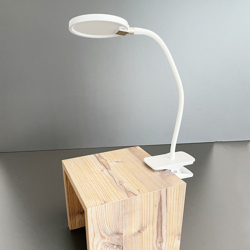 Fischer & Honsel LED Klemmleuchte Luiz, dimmbar, Weiß, B/H: 10,5 x 35 cm - Bild 3