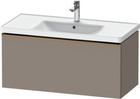 Duravit Waschtischunterschrank D-Neo beige, wandhängend, B: 98,4 cm, T: 45,2 cm, H: 44,0 cm - Bild 1
