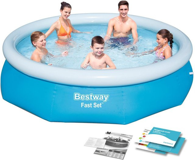 Bestway Garten-Erweiterungspool 57266 B/H: 305 x 76 cm - Bild 1
