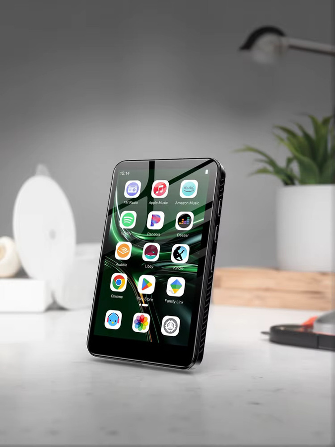 SWOFY MP3-Player mit Android 9.0, 32GB Speicher, 4,0 Zoll Display, Bluetooth und WLAN in Schwarz - Bild 4