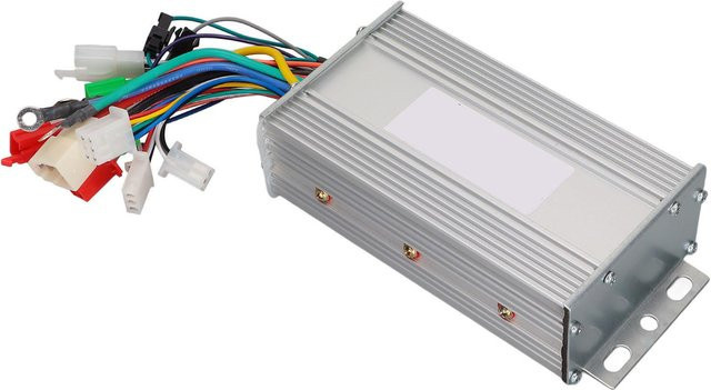CosyHome Universeller Brushless Speed Motor Controller mit 12 Röhren für Dual Mode Electric, 36V/48V 500W, Silber - Bild 1