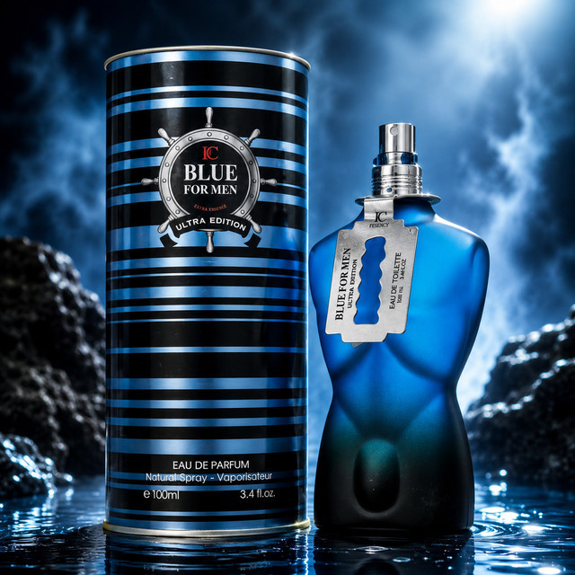 Fragrance Couture Blue For Men Ultra Edition Eau de Parfum, 100 ml, Herren - Bild 1