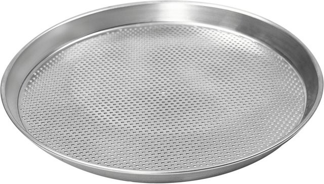 Schneider Pizzablech rund silber H: 2,5 cm, Ø: 30 cm - Bild 1