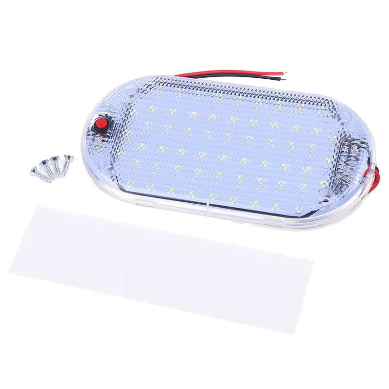Helle LED Auto Innenraumleuchte mit 60 LEDs für Dach und Kabine, Weiß, 12V-85V - Bild 2