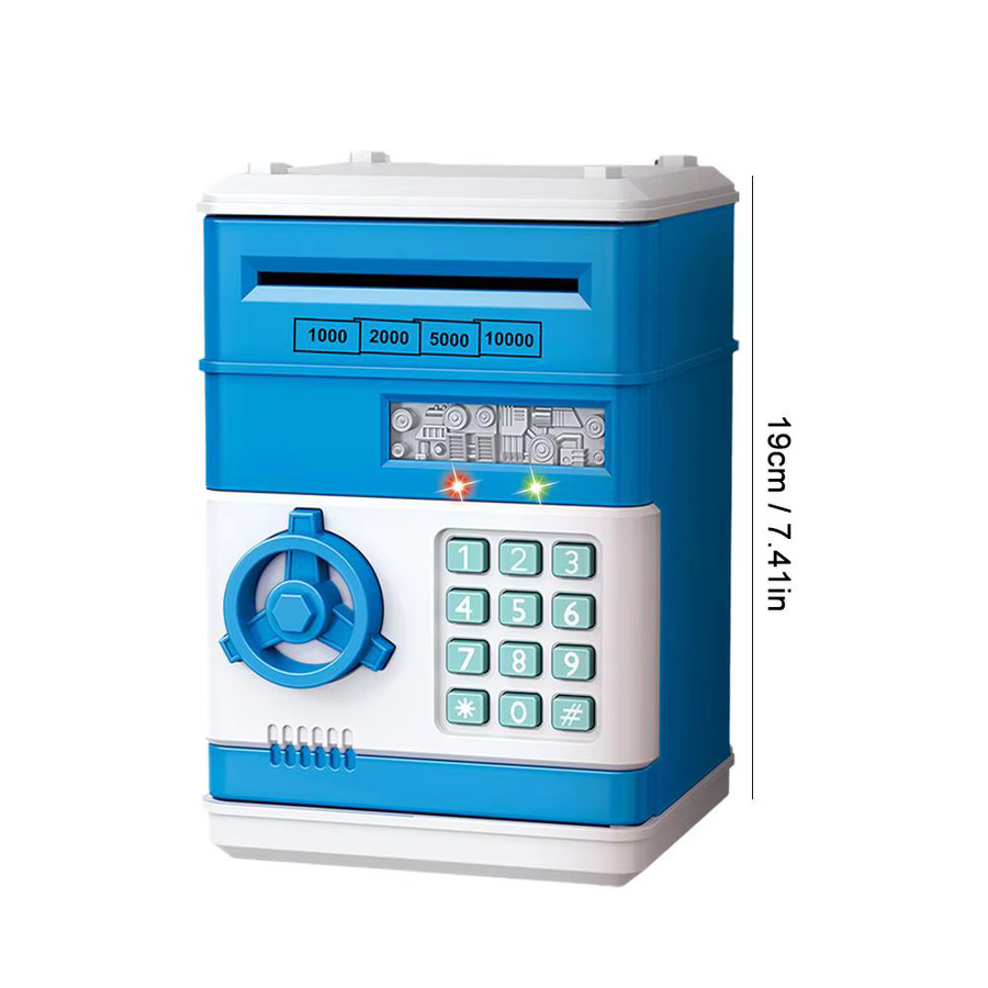 KITPIPI Elektronische Spardose, Mini-Safe, Gelb - Bild 5