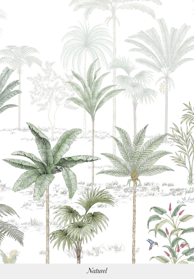 Isidore Leroy Fototapete Sur la route de Samarcande in Multicolour mit botanischem und orientalischem Design - Bild 1