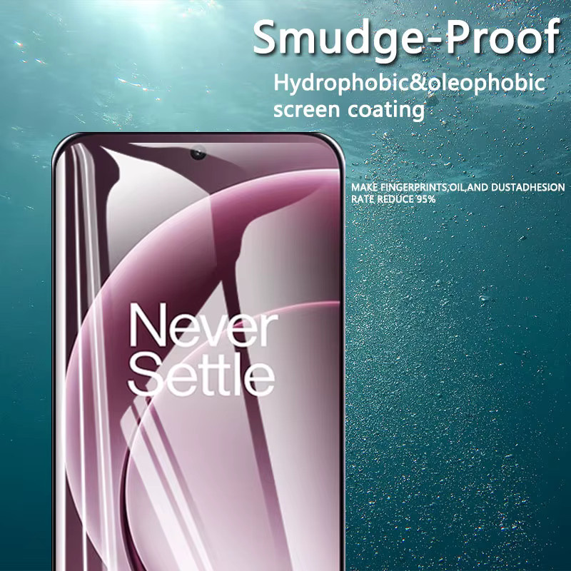 Set aus HD-Displayschutzfolien aus gehärtetem Glas für OnePlus 15, 6,78 Zoll, kratzfest und transparent - Bild 2