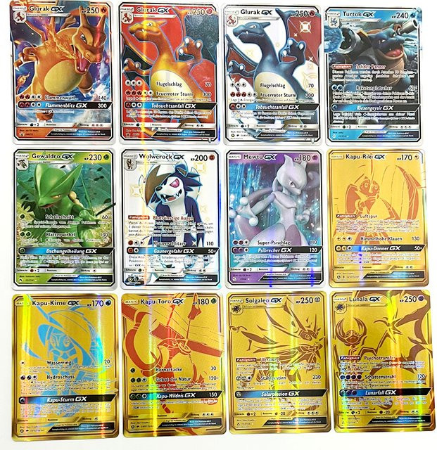 MINISO Pokémon, Spielkarten, multilingual, 20-teiliges Set, holo - Bild 1