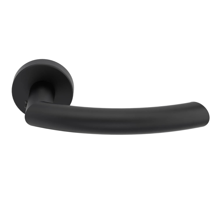 Novadoors Türgriffgarnitur Nova Amico Smart2Lock Rechts in Schwarz Matt - Bild 2