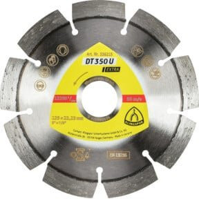 Klingspor DT 350 U Diamanttrennscheibe Universal für Beton, Silber, Durchmesser: 115 mm, Breite: 2,4 mm, Bohrung: 22,23 mm - Bild 1