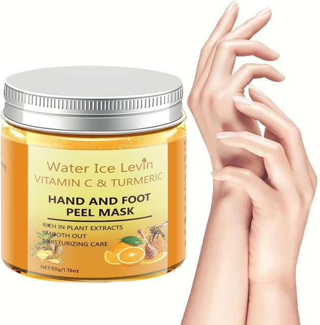 Water Ice Levin Vitamin C Hand-Fußpeeling-Maske, Unisex - Bild 1