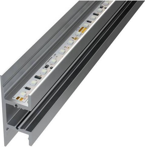 Barthelme LED-Profil aus Aluminium in Silber für moderne Wand- und Deckenbeleuchtung - Bild 1