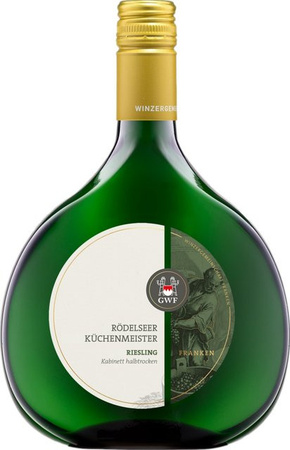 Rödelseer Küchenmeister Riesling Kabinett Weißwein, Franken, 2024, halbtrocken, 0,75 l