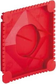 Kaiser Signal-Deckel 1181-94 rot B/B: 80 x 80 mm - Bild 1