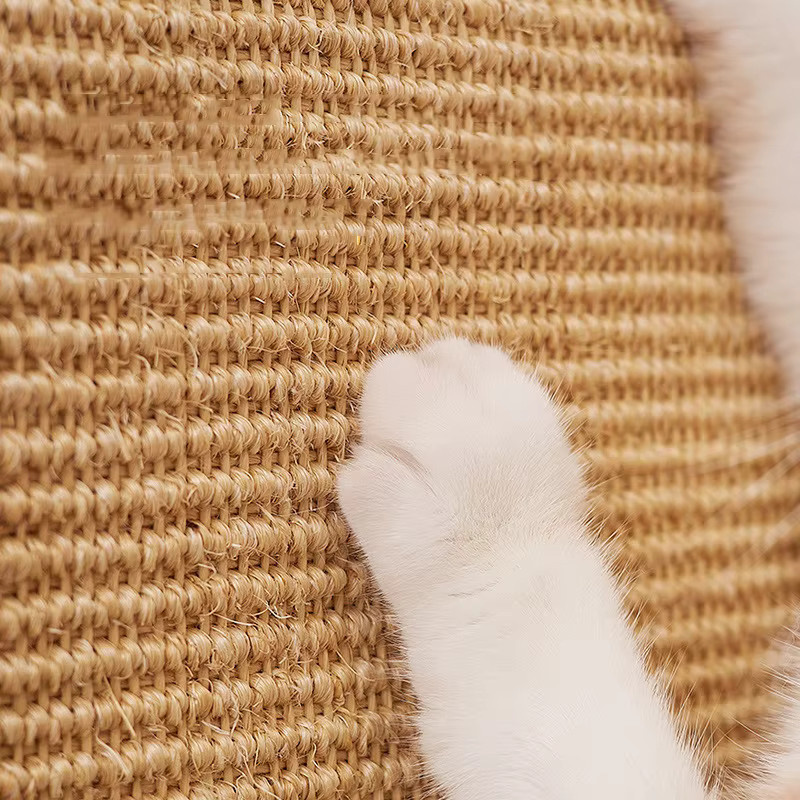 Booteely Katzen Kratzbrett aus Sisal und Hanf in Beige zum Schutz deiner Möbel - Bild 2