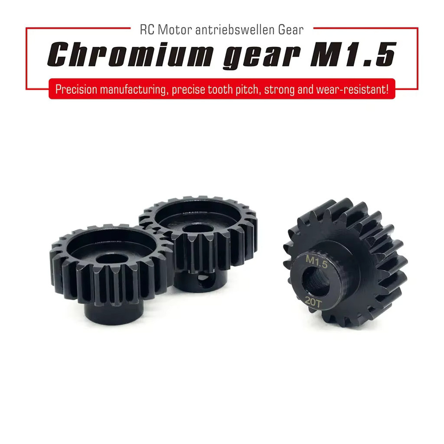 SURPASS HOBBY M1.5 8mm RC Motor, Metall, Schwarz, Zubehör - Bild 2