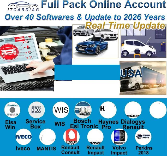 Haynes PRO W-IS-Servicebox Online-Abonnement 2026 für Autos, LKWs und Werkstätten als Download-Code - Bild 1