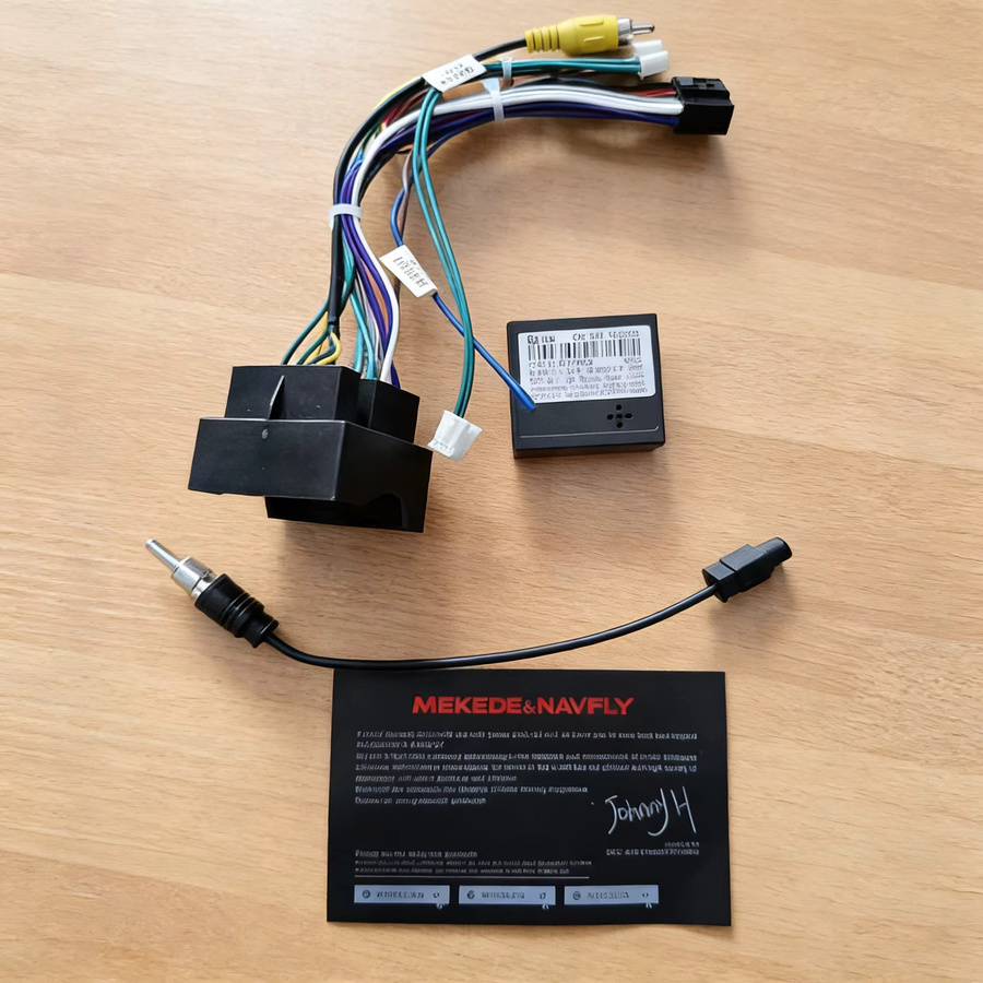 MEKEDE Autoradio Anschluss-Kabelbaum-Adapter mit Canbus für VW Golf MK5 MK6 MK7, Skoda Octavia, Fabia und SEAT - Bild 3