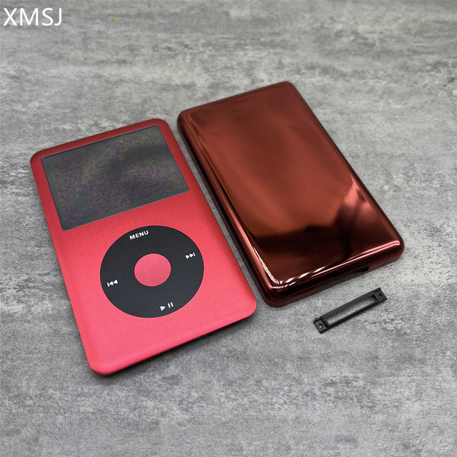 Apple iPod Classic Ersatzteil-Set in Rot und Schwarz für 6. 7. Generation (80 GB, 120 GB, 160 GB) - Bild 1