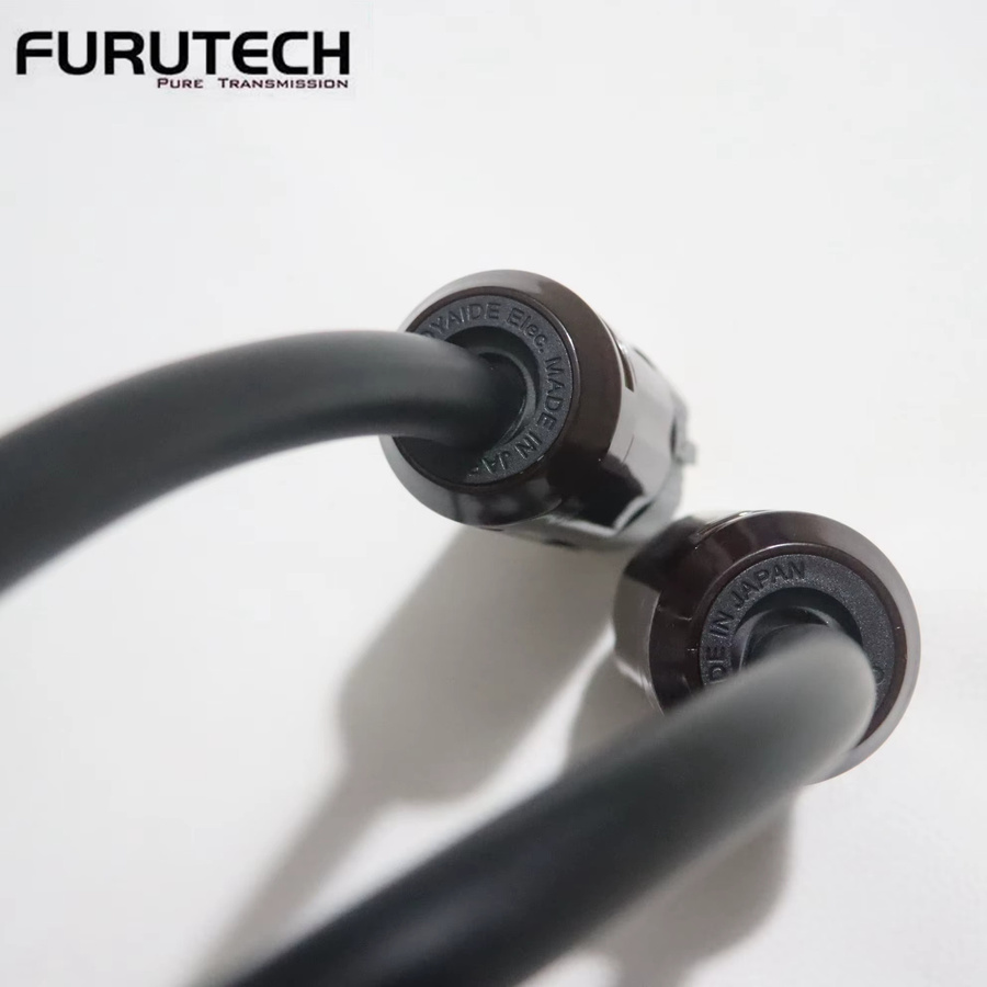 Furutech FP-314Ag audiophiles Audio-Stromkabel mit versilbertem OCC-Leiter in Schwarz mit C7-IEC-Stecker - Bild 4