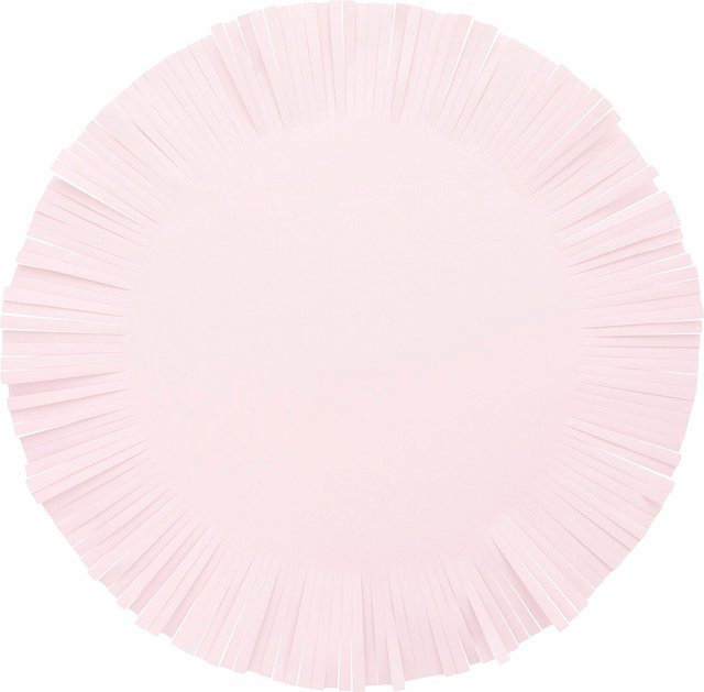 Rico Design Tortenspitze Platzset Fransen Rosa rund Durchmesser: 35 cm - Bild 1