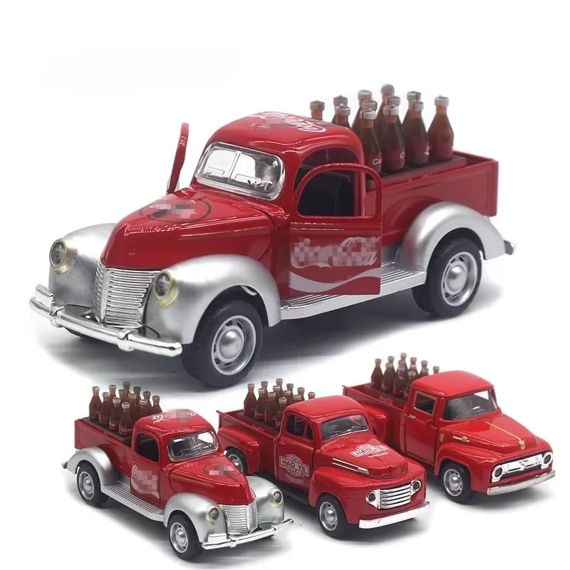 WELLY Ford Pickup Retro Oldtimer, Simulationsmodell, 1:32, mit Licht und Sound - Bild 2