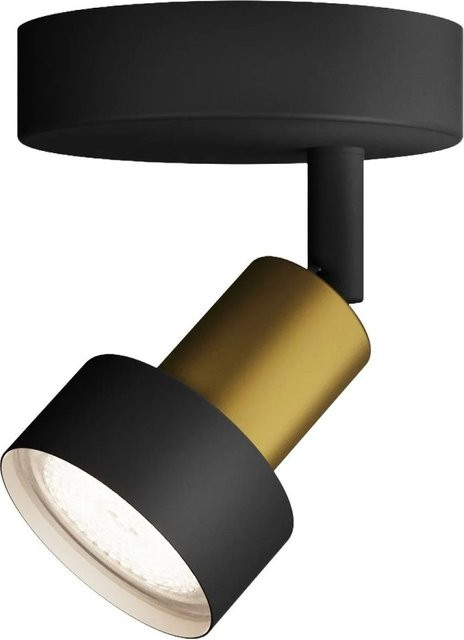 Philips Hue Spot Conduit LED Wandleuchte 1-flammig GU10 Schwarz-Gold - Bild 1